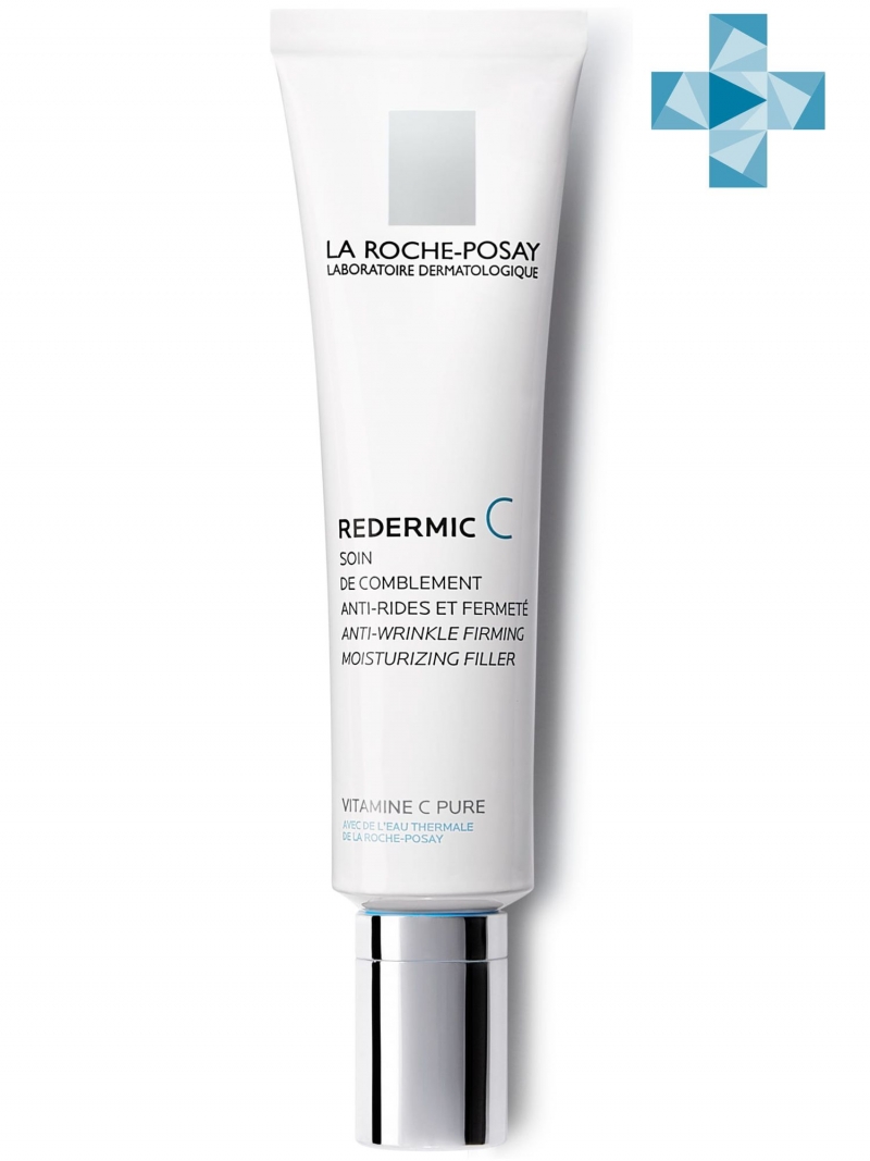 Уход антивозрастной  заполняющий морщины для нормальной и комбинированной кожи “Redermic C” 40мл La Roche-Posay