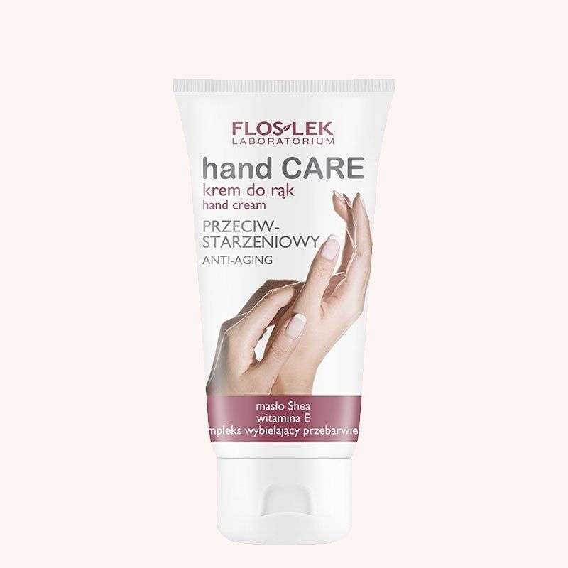 Антивозрастной крем для рук и ногтей Hand Care Anti-Aging Hand Cream, Floslek  75 мл
