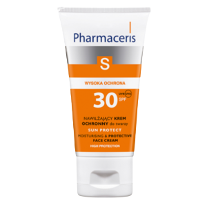 Увлажняющий защитный крем для лица SPF30, Pharmaceris S 50 мл  