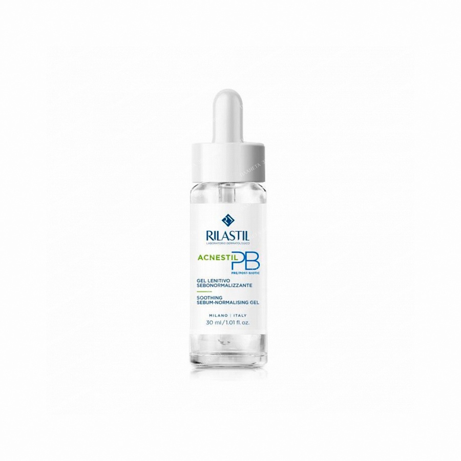 Rilastil Cебо-нормализующий cмягчающий гель для проблемной кожи ACNESTIL, 30 мл