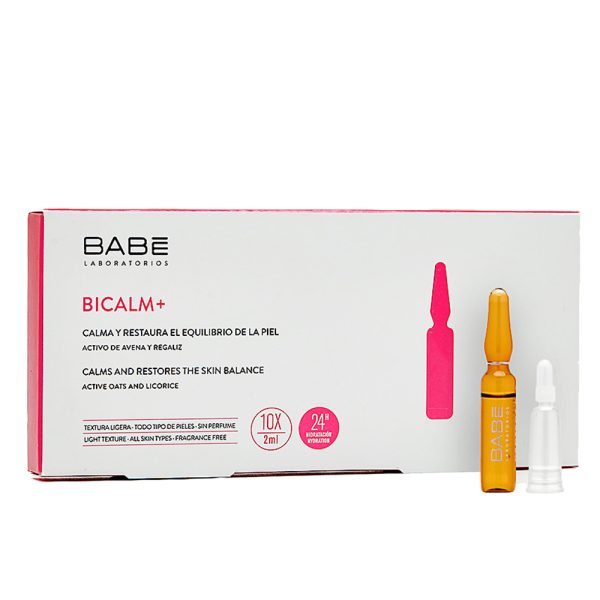 BABE LABORATORIOS Концентрат "BICALM+" для естественного баланса кожи против покраснения 10x2мл "BICALM+" 10x2ml  