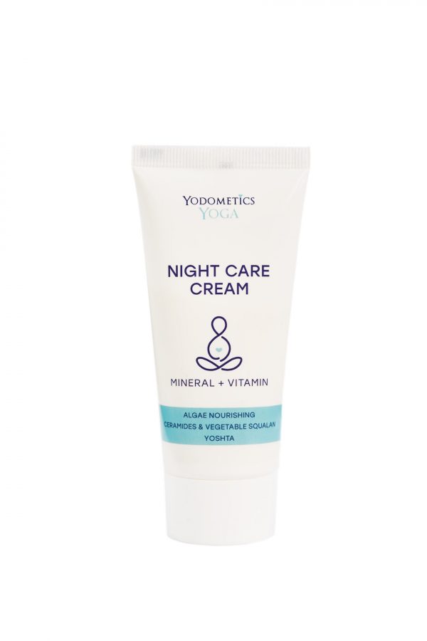 Ночной питательный крем для лица NIGHT CARE CREAM (водоросли, церамиды, растительный сквалан) Yodometics Йодометикс 50 мл  