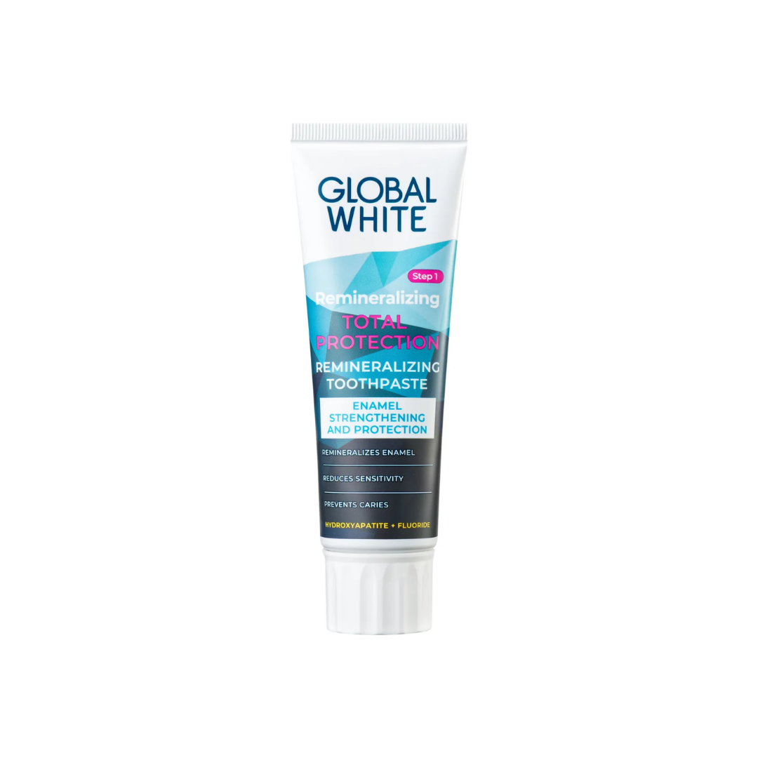 Зубная паста реминерализирующая Global White / Глобал Вайт, 100 мл