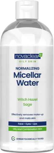 NovaClear Basic Oily Skin Вода мицеллярная нормализующая, 400 мл