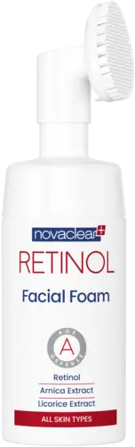 NovaClear Retinol Пенка для очищения кожи лица с ретинолом, 100 мл  